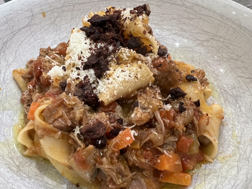 Beef Ragu with Homemade Tagliatelle