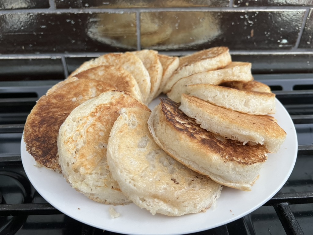 Sourdough Crumpets