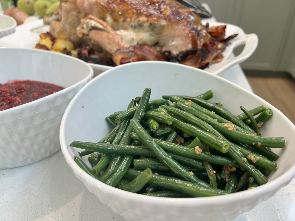 Green beans finished